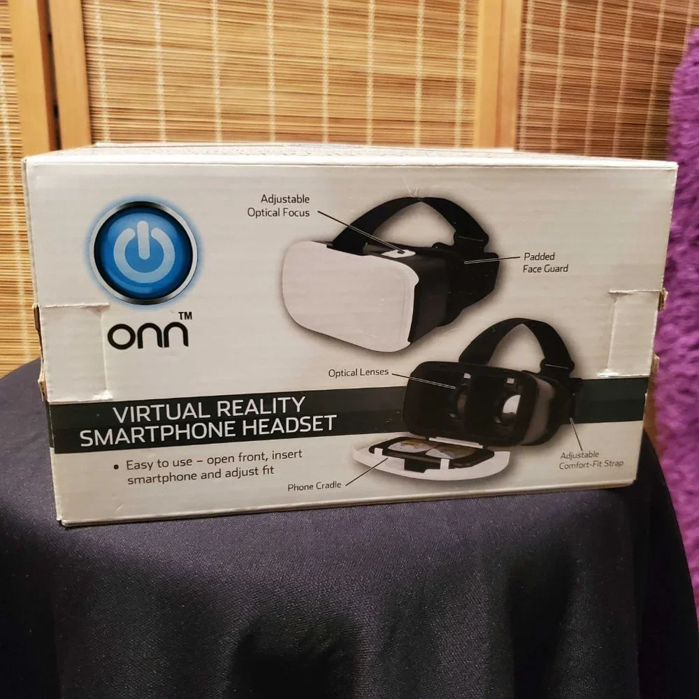 ONN VR Virtual Reality Smartphone Headset New In Box